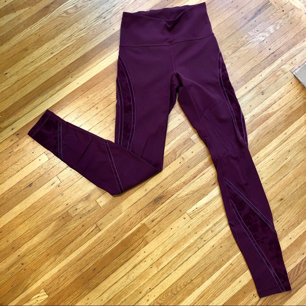 ✨LIMITED Lululemon Flocked Wunder Under Tight✨